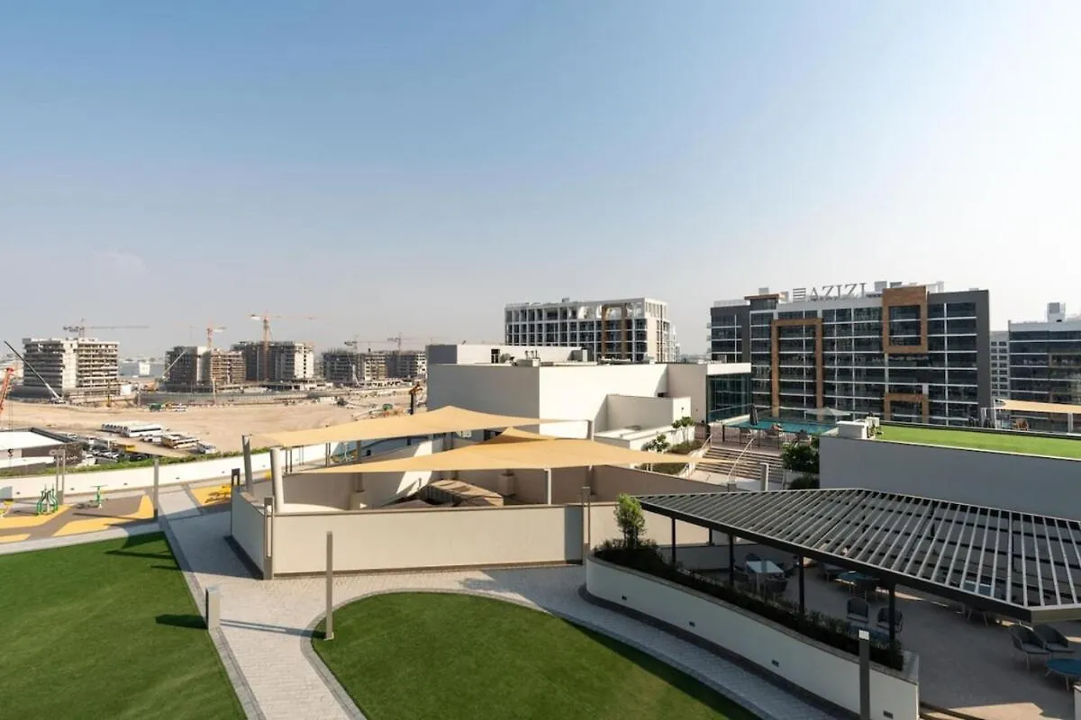 Calming 1Br Sobha Hartland 10 Mins To Dubai Mall By Vibel Forenede Arabiske Emirater