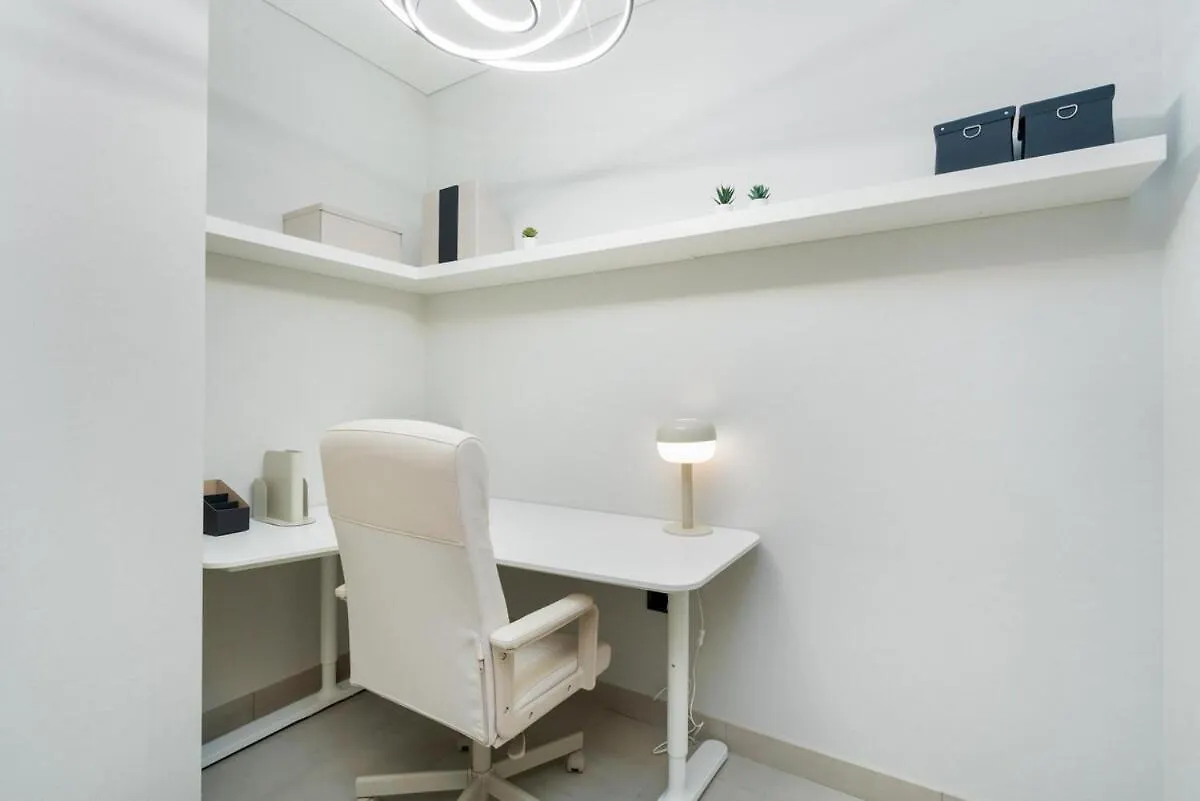 Lejlighed Calming 1Br Sobha Hartland 10 Mins To Dubai Mall By Vibel Forenede Arabiske Emirater