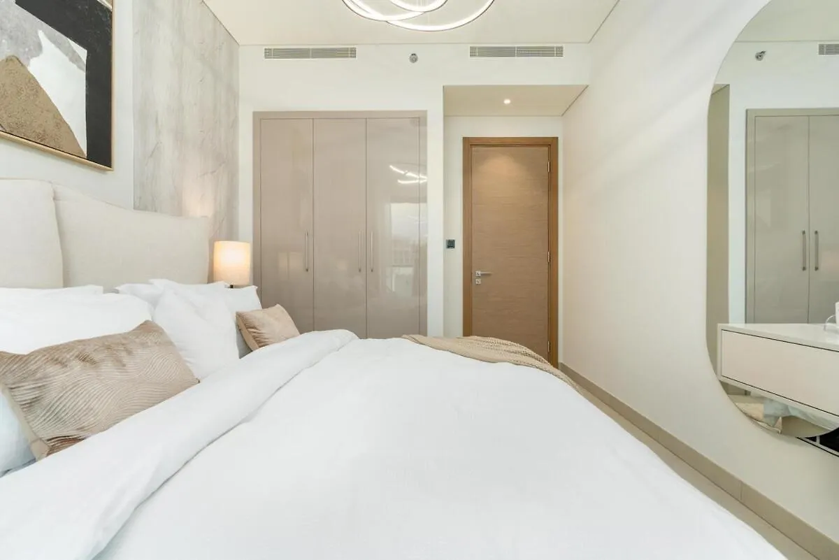 Calming 1Br Sobha Hartland 10 Mins To Dubai Mall By Vibel Lejlighed
