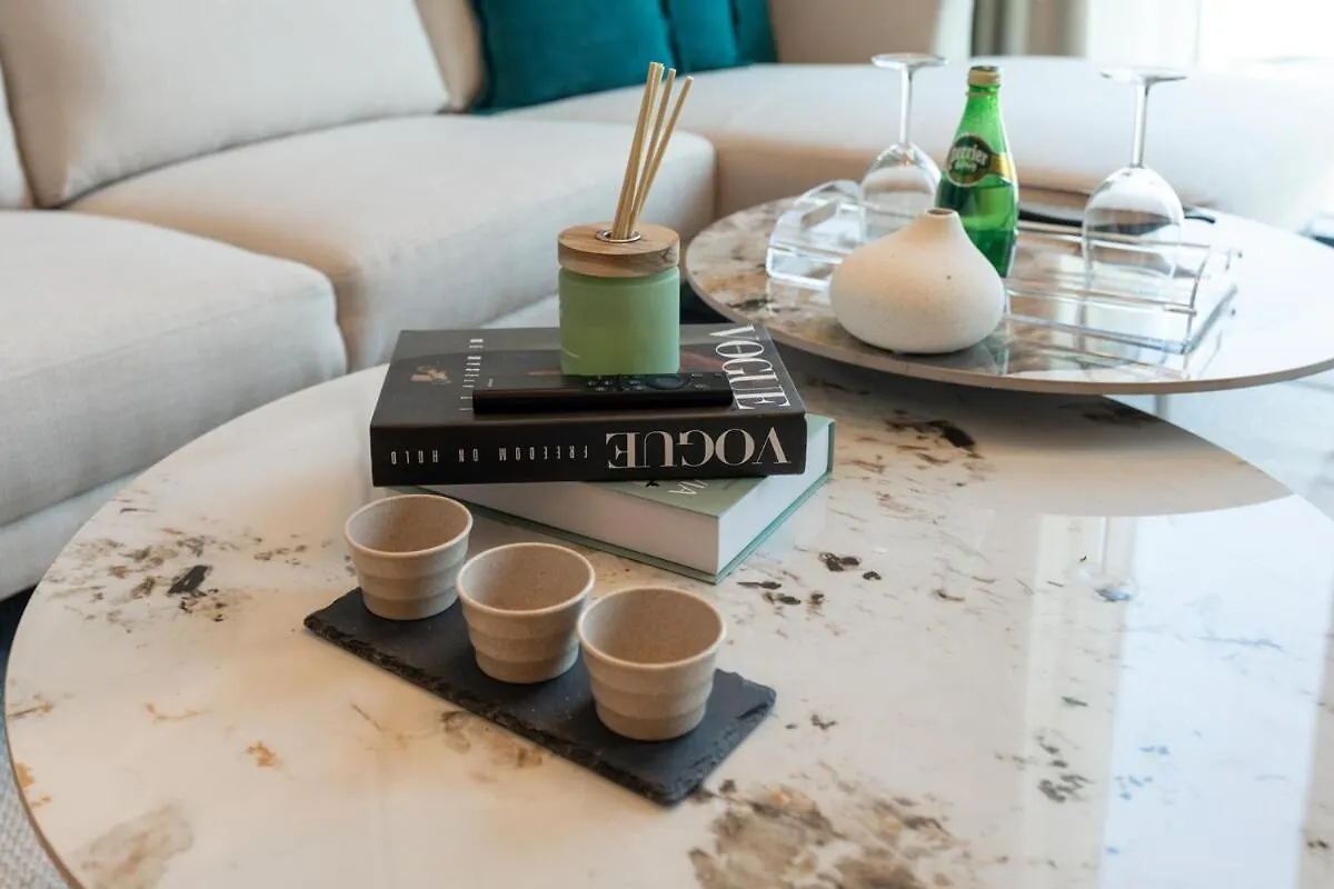 Calming 1Br Sobha Hartland 10 Mins To Dubai Mall By Vibel Apartment