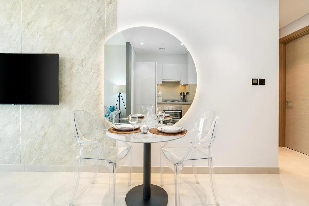 Apartment Calming 1Br Sobha Hartland 10 Mins To Dubai Mall By Vibel United Arab Emirates