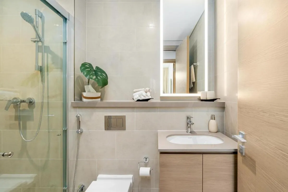 Calming 1Br Sobha Hartland 10 Mins To Dubai Mall By Vibel Apartment